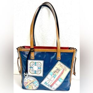 Brighton Riviera Fashionista VIP Leather Tote